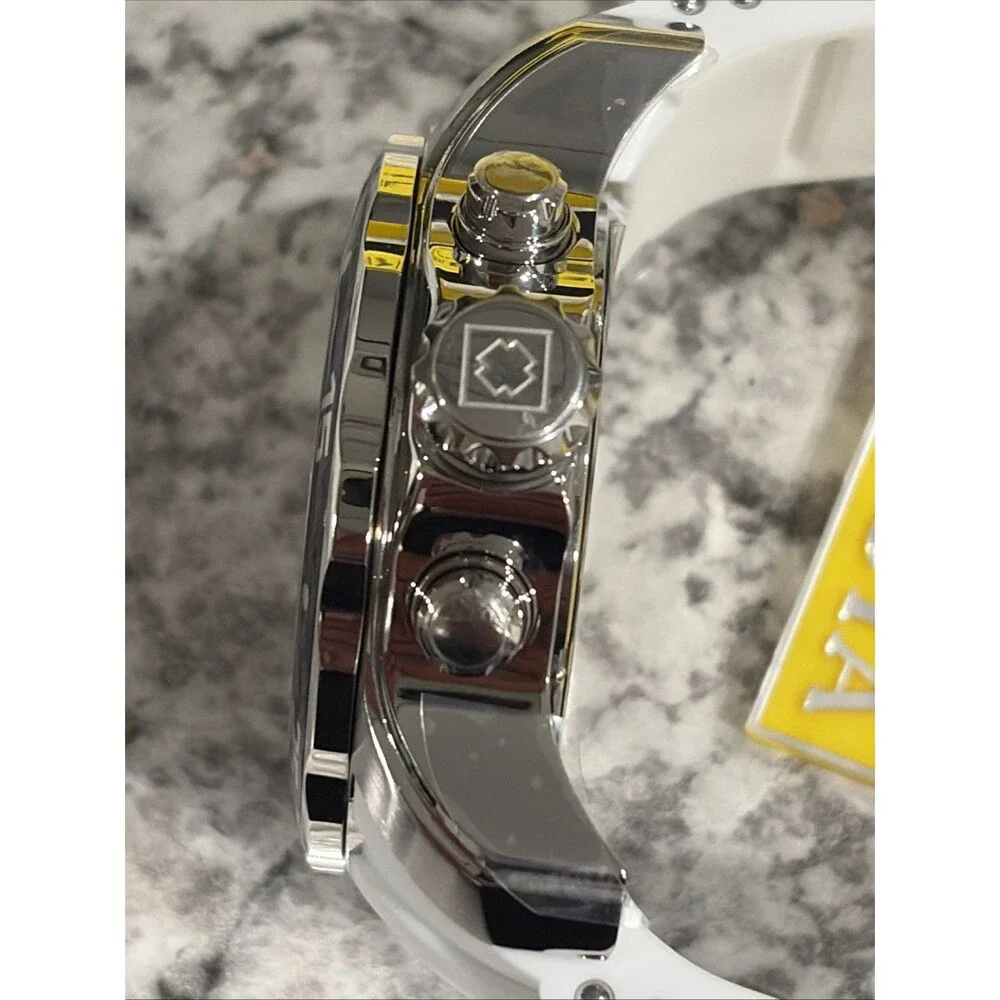 Invicta Pro Diver Scuba 48mm Men’s Watch, Steel, White 20290